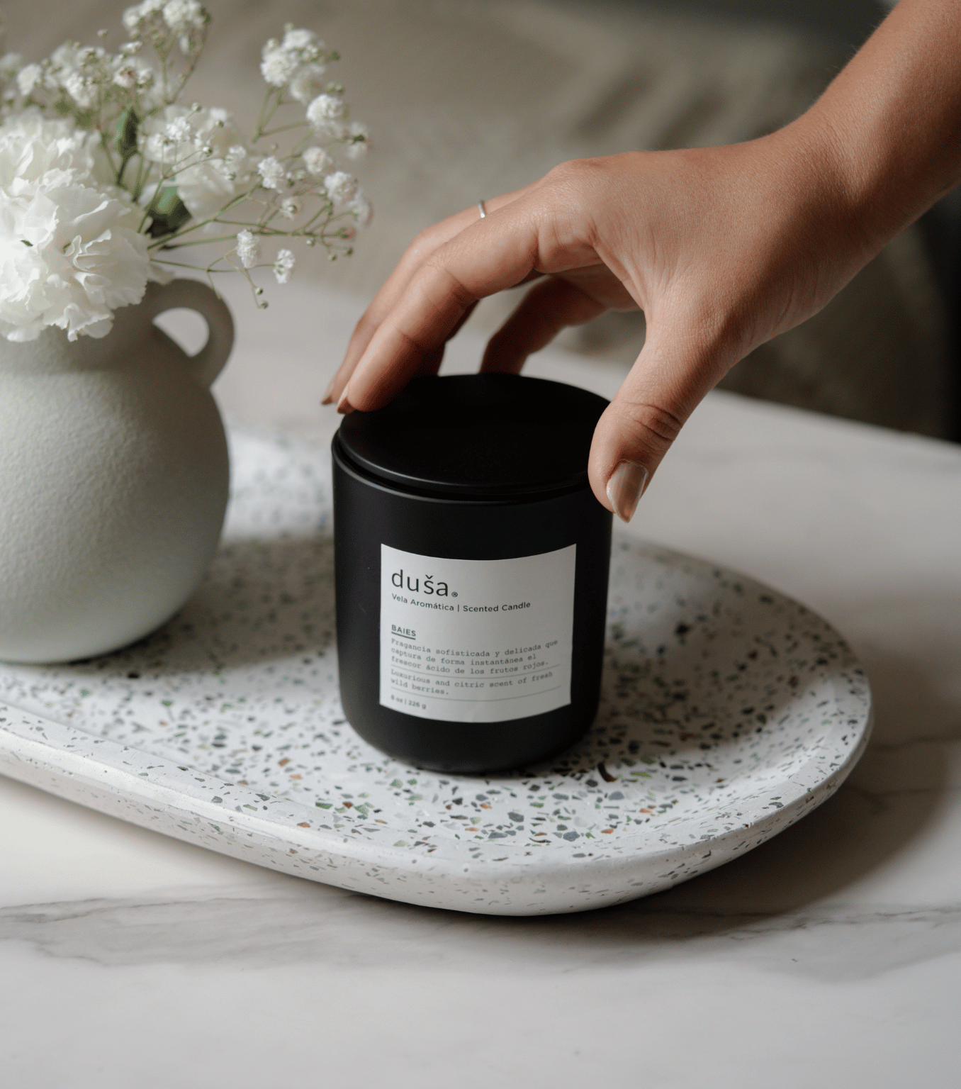 SANTAL-  8 OZ LUXURY CANDLE